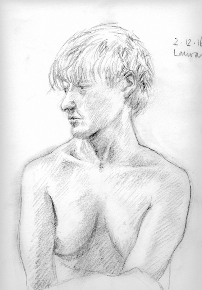 Friday December 2nd (2016) life drawing friday align=