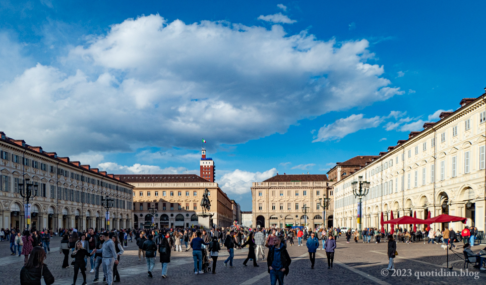 Wednesday March 29th (2023) piazza san carlo align=