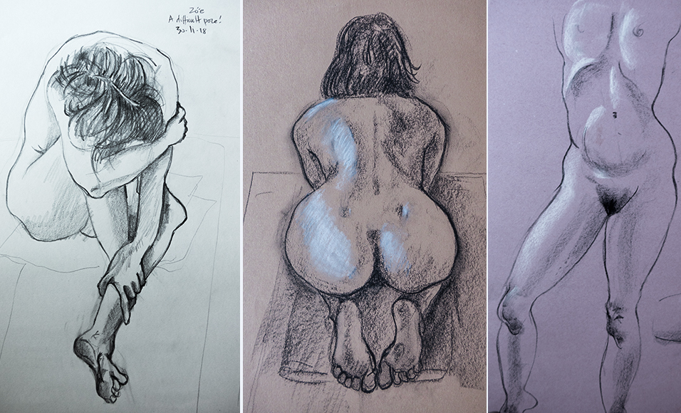 Friday November 30th (2018) life drawing friday align=