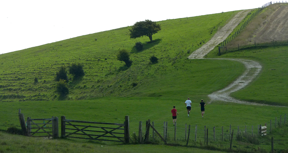 Monday September 6th (2010) three joggers align=