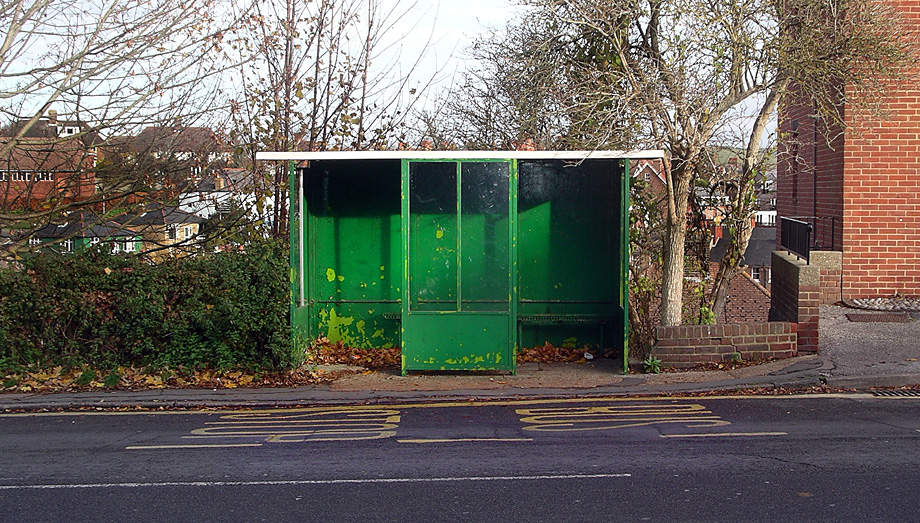 Thursday November 22nd (2007) bus shelter align=