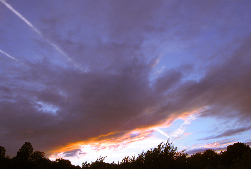 Thursday June 21st (2007) evening sky align=