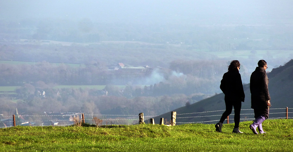 Saturday November 29th (2014) at ditchling beacon align=