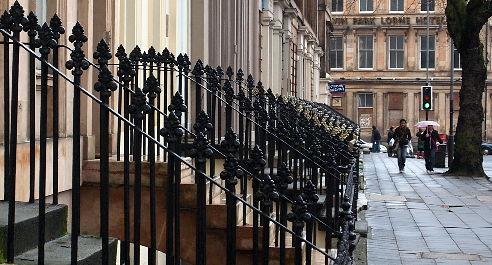 Tuesday March 1st (2011) rows of railings align=