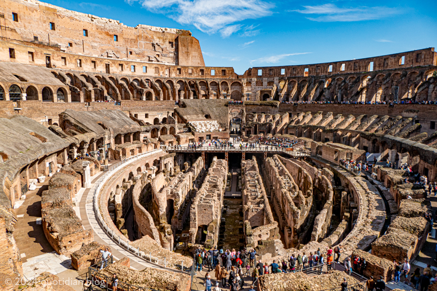 Saturday March 16th (2024) inside the colosseum align=