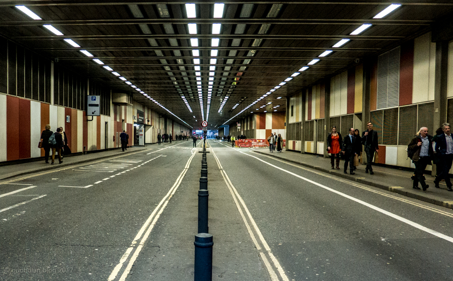 Thursday March 16th (2017) the barbican tunnel align=