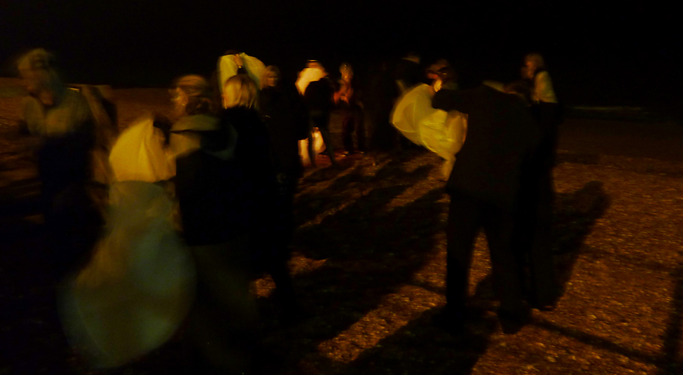 Sunday February 7th (2010) preparing sky lanterns align=