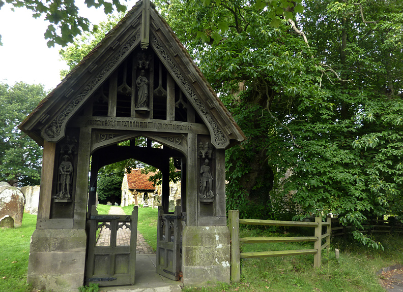 Tuesday September 21st (2010) lych gate align=