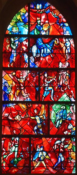 Monday November 7th (2011) stained glass by chagall align=