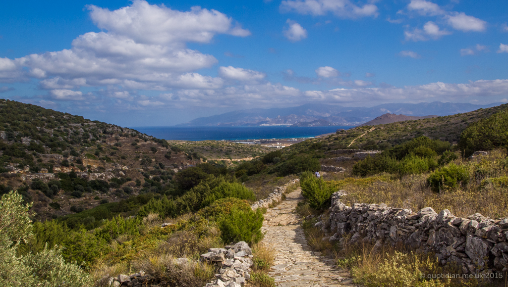 Monday October 26th (2015) byzantine path on paros align=