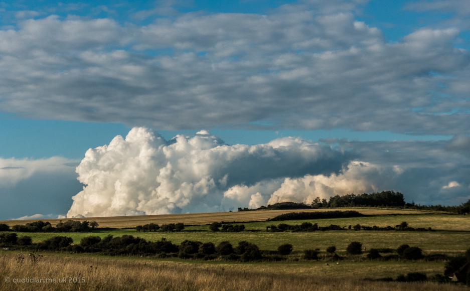 Tuesday September 1st (2015) big old cumuli align=