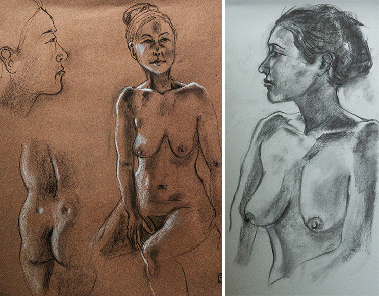 Thursday June 14th (2018) life drawing friday align=