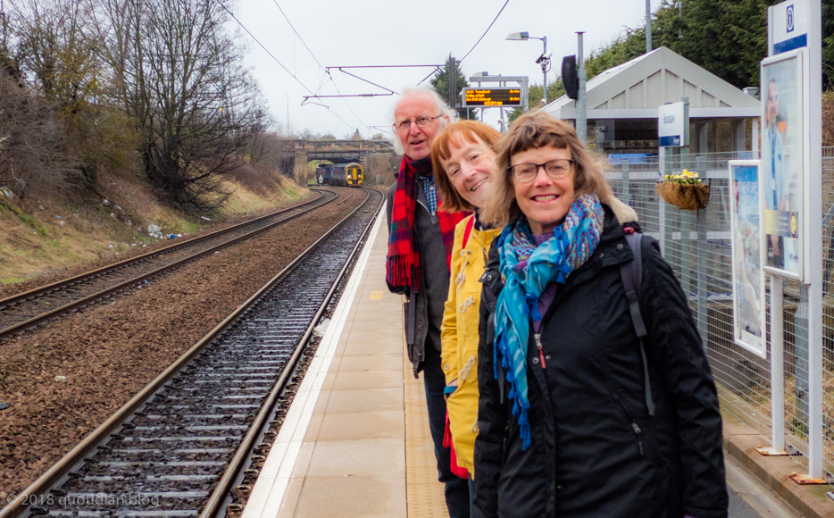 Wednesday April 11th (2018) brunstane station align=