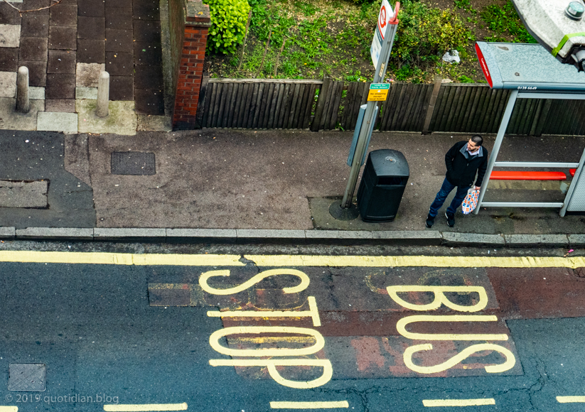 Thursday April 11th (2019) bus stop align=