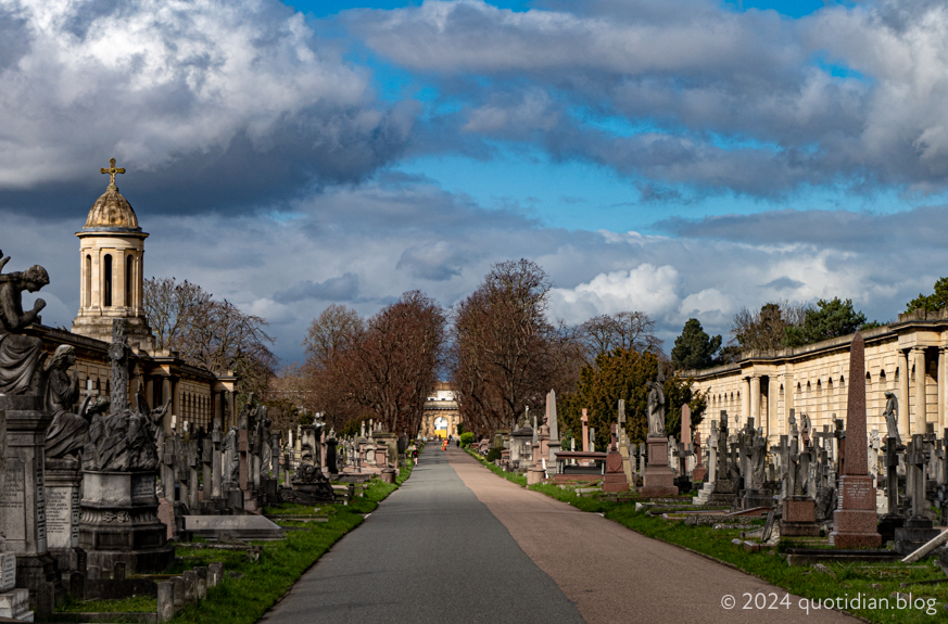 Tuesday March 5th (2024) brompton cemetery align=