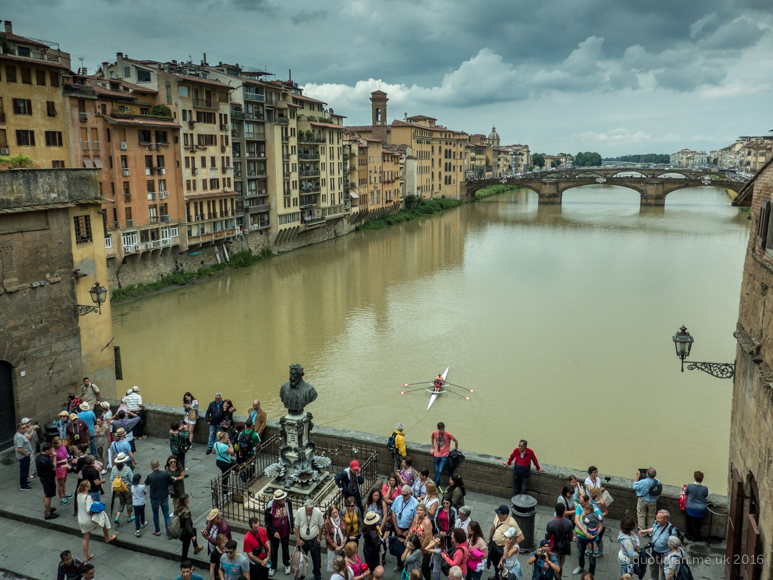 Thursday June 9th (2016) above the ponte vecchio align=