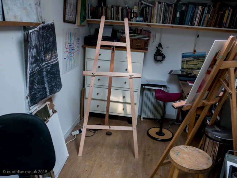 Thursday September 17th (2015) I have made a new easel align=