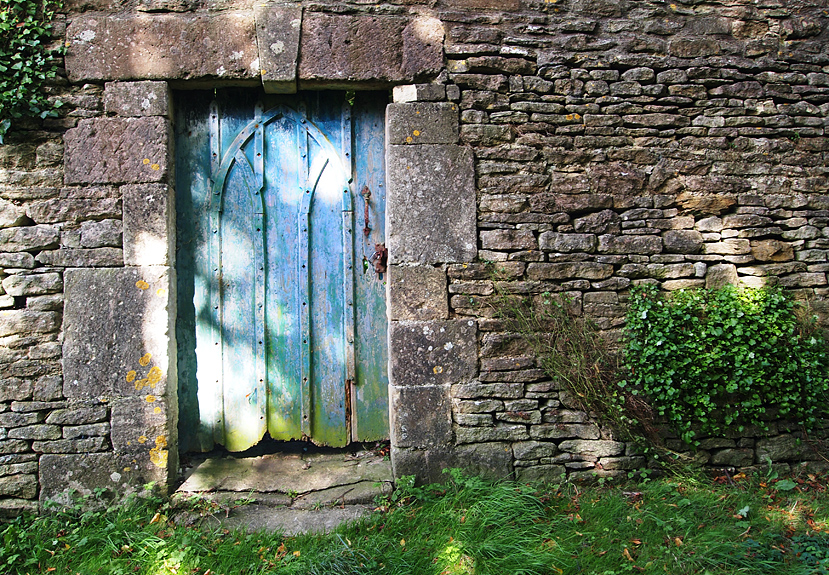 Friday September 16th (2011) blue gothic door align=