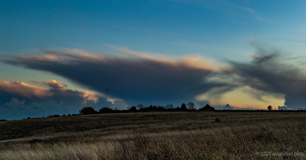 Wednesday November 4th (2020) anvil clouds align=