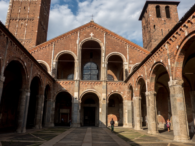 Tuesday July 28th (2015) sant'ambrogio align=