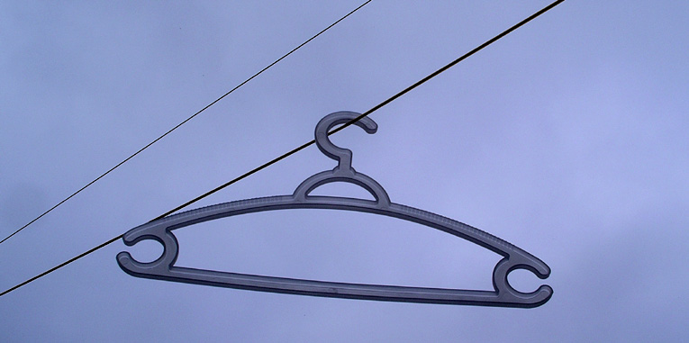 Sunday May 14th (2006) hanger against a cloudy sky align=