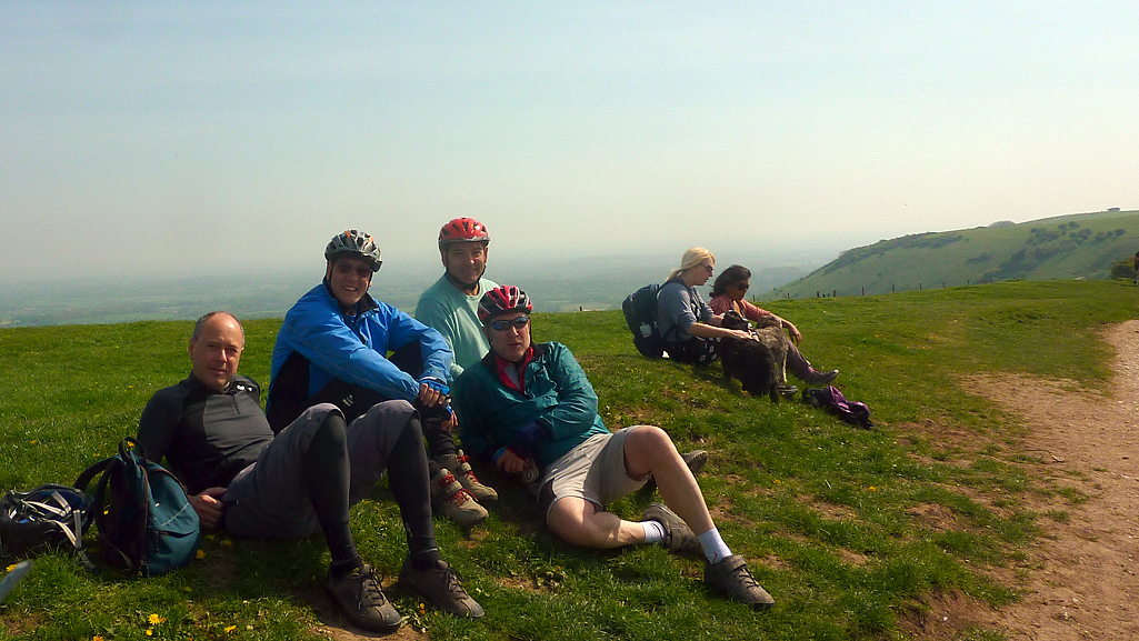 Tuesday May 6th (2014) coffee atop the beacon align=