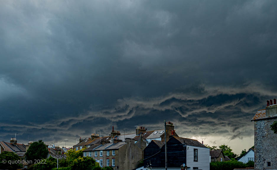 Tuesday June 28th (2022) threatening sky align=