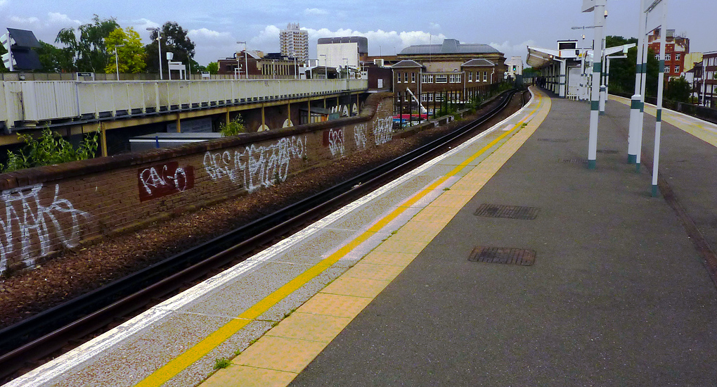 Wednesday May 21st (2014) peckham rye station align=