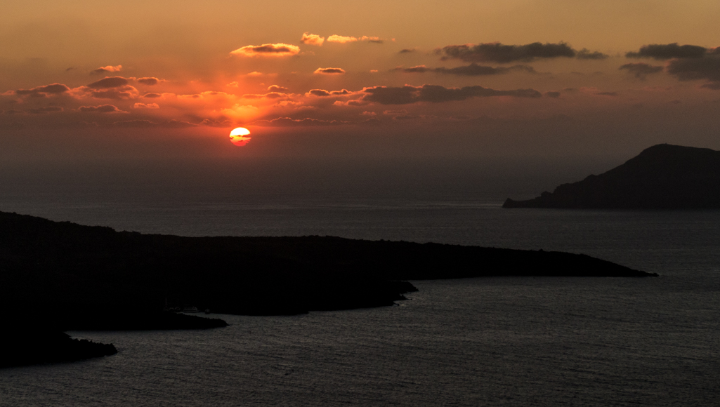 Wednesday November 4th (2015) santorini sunset align=