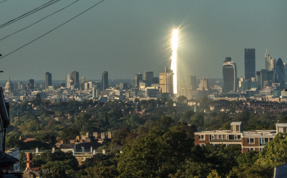 Thursday October 6th (2016) shard lit up align=