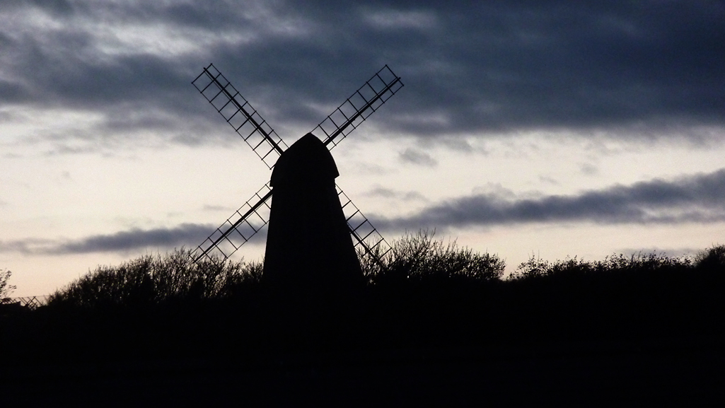 Saturday October 25th (2014) twylight behind the mill align=