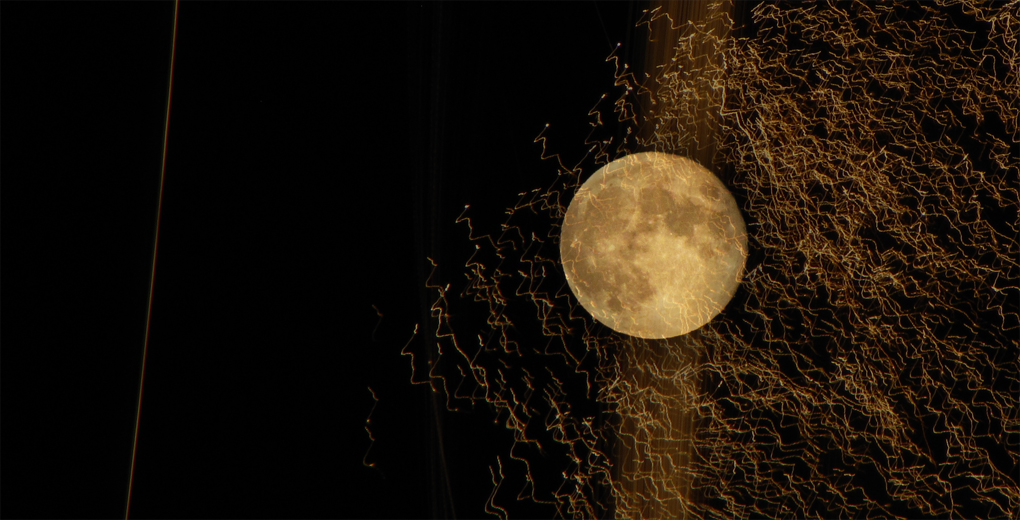 Saturday October 19th (2013) full moon and firework align=