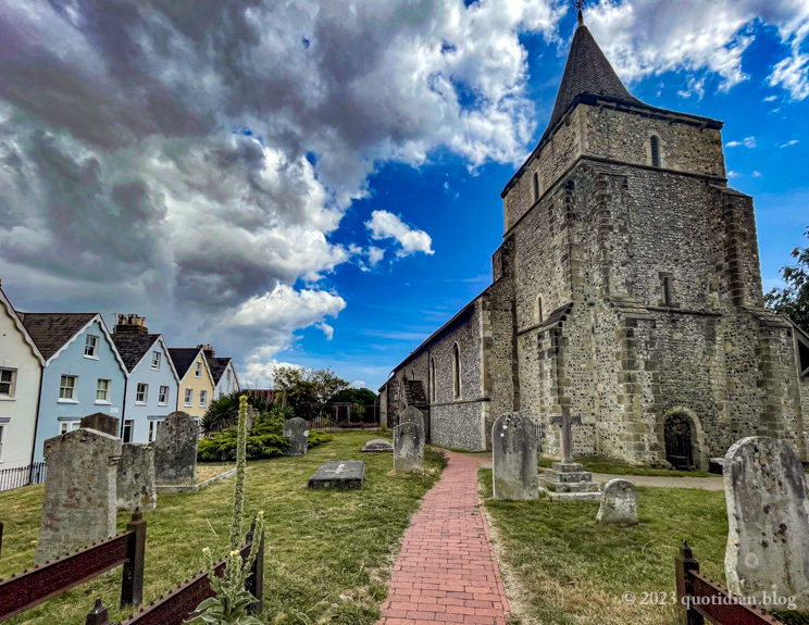 Thursday July 20th (2023) churchyard cut-through align=