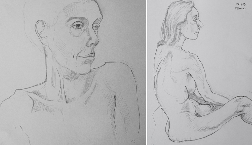 Friday March 22nd (2019) life drawing friday align=