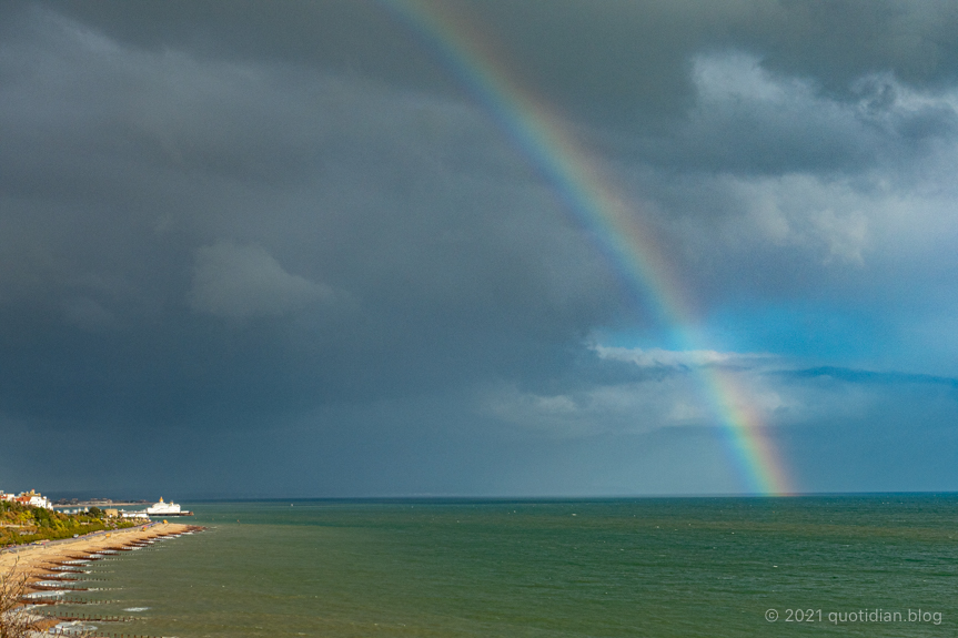 Sunday November 21st (2021) rainbow pier