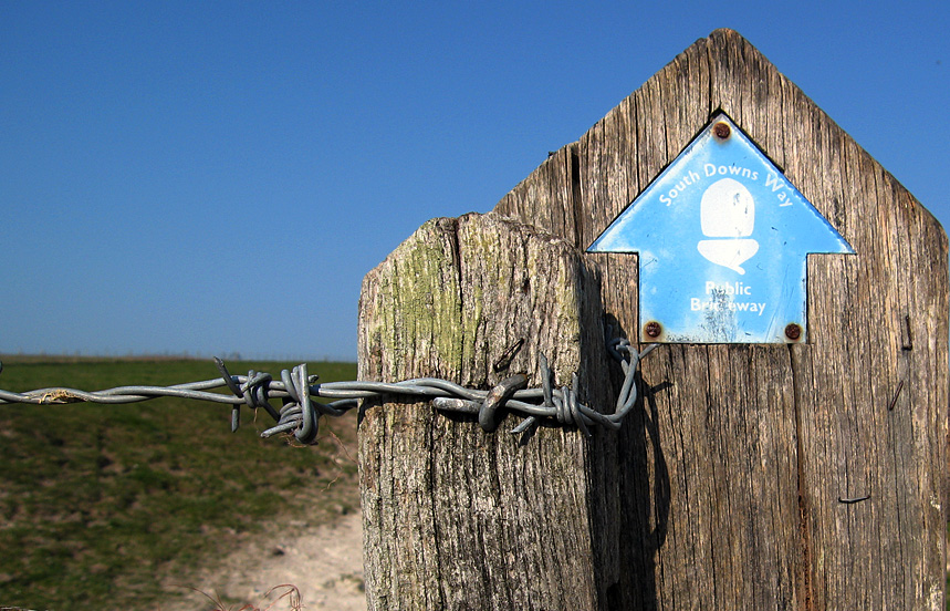 Saturday March 24th (2007) south downs way align=