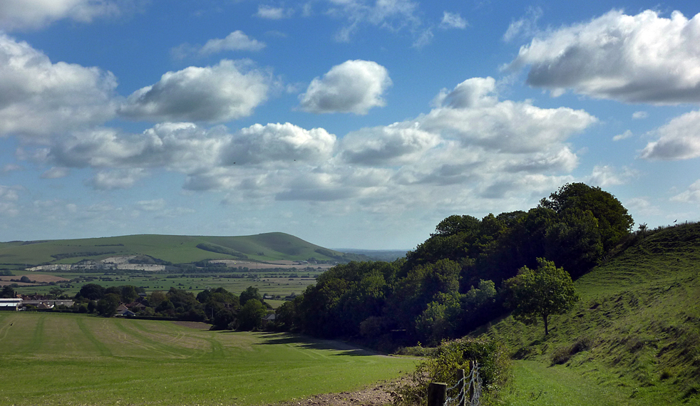 Monday August 30th (2010) mount caburn from swanborough align=