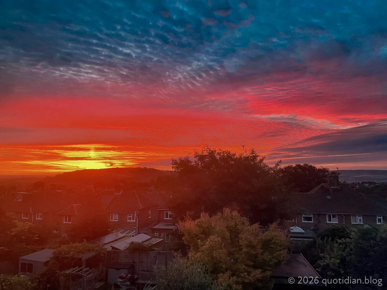Wednesday September 23rd (2026) dawn display align=