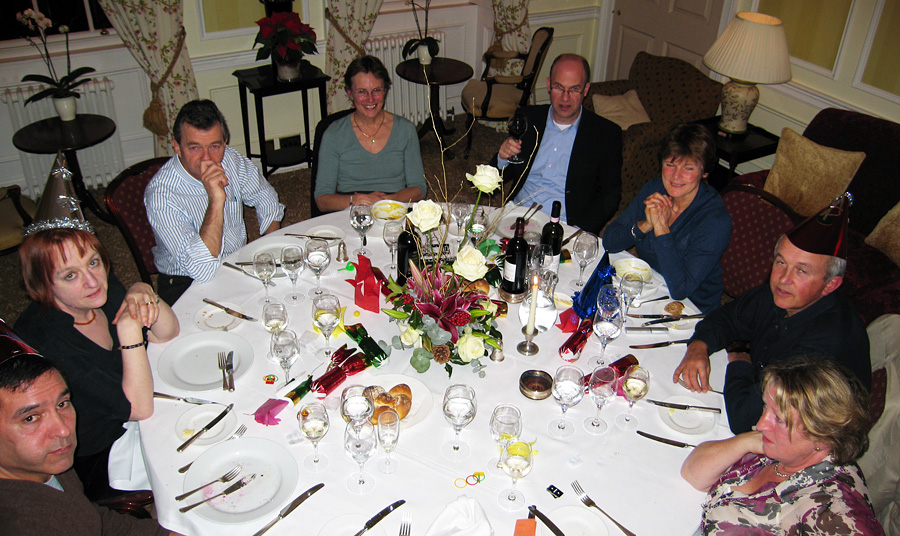 Monday December 17th (2007) annual dinner align=