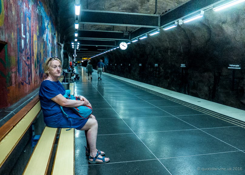 Monday July 4th (2016) lucy in the tunnelbana align=