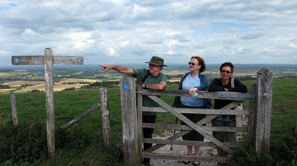 Saturday August 22nd (2009) south downs way align=