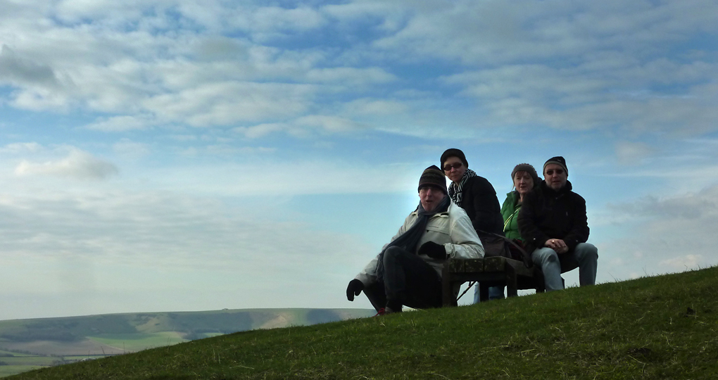 Sunday January 13th (2013) on top of caburn align=