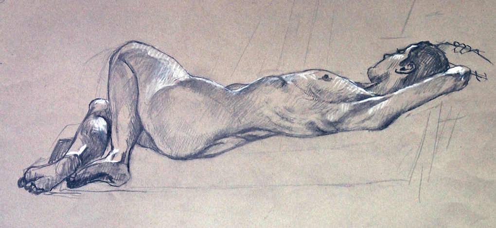 Thursday April 10th (2014) life drawing align=