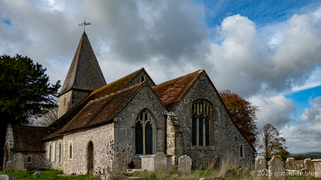 Tuesday November 11th (2025) st. peter's rodmell align=