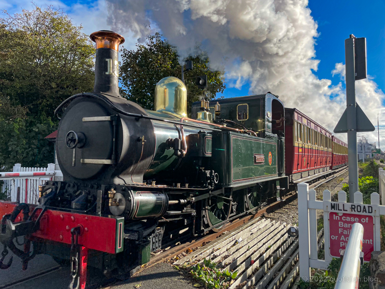 Sunday October 16th (2022) isle of man steam railway align=