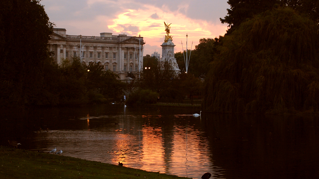 Thursday September 18th (2014) sunset over BP align=