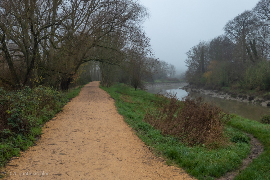 Monday December 7th (2020) the river path align=