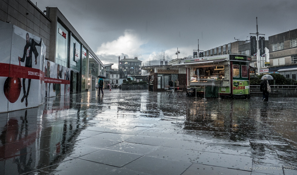 Monday January 4th (2016) rainy day brighton align=