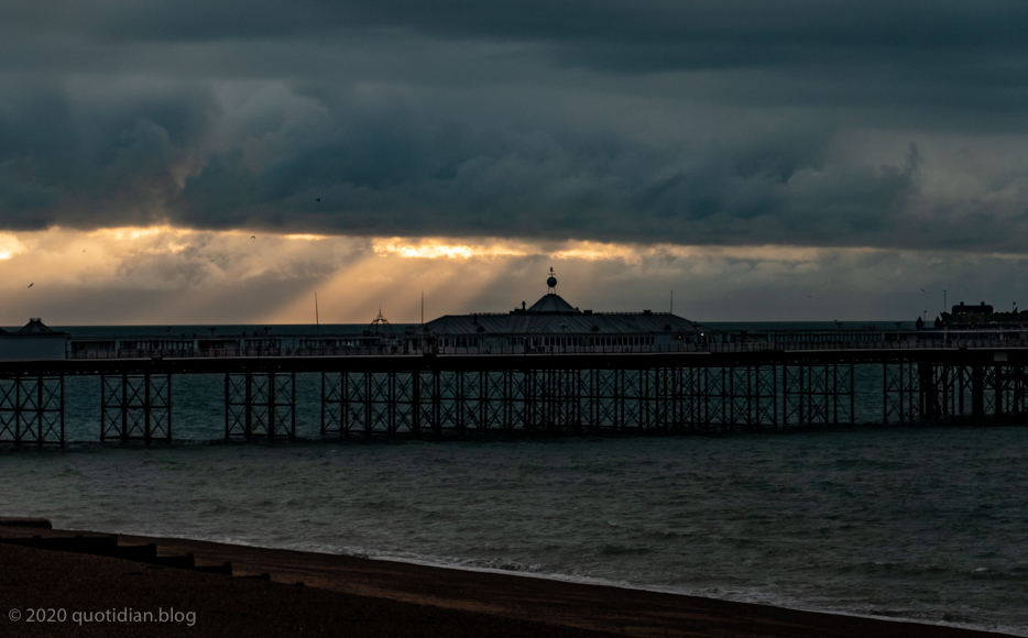 Thursday January 2nd (2020) sun trying to break through align=