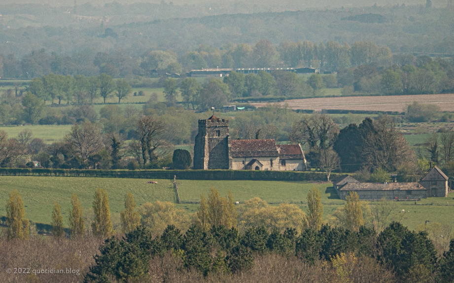 Wednesday April 13th (2022) haze over hamsey align=